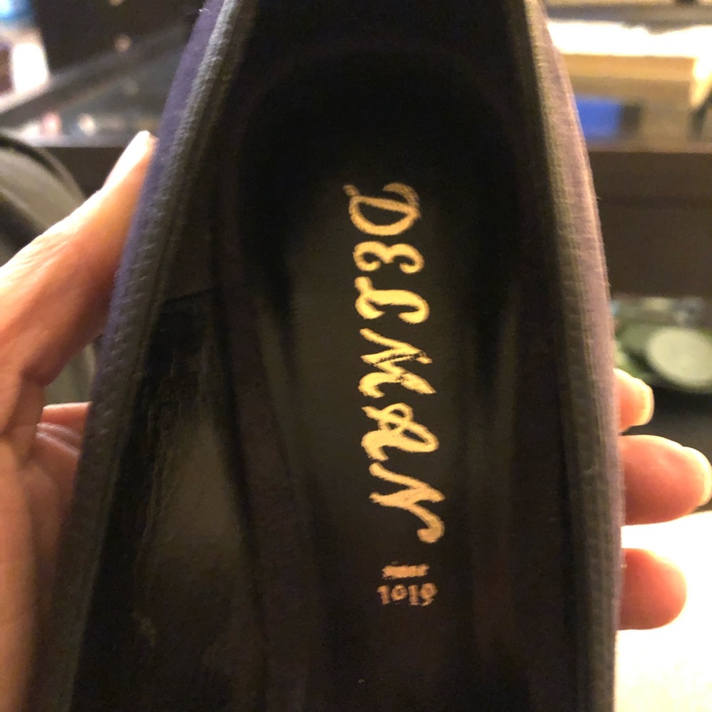 Delman purple suede heels - Picture 7 of 8